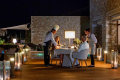 In Costa Navarino you can have your own private chef for an intimate dinner