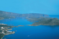 Panoramic view of Elounda bay