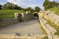 The main in entrance in ancient Olympia