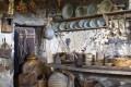 Old traditional kitchen in a monastery of Meteora, Thessaly