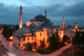 The Mevlana Museum which used to serve as the Dervish Lodge (Tekke) of the Mevlevi order