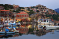 Port of Molyvos town, Lesvos island