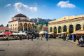 Monastiraki Square in the center of Athens