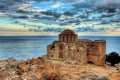 A Byzantine church resting on the Monemvasia plateau