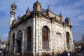 The towering structure of a Mosque in the center of Konya