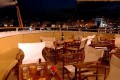 Upper deck outdoor bar and lounge area