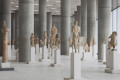 Classical period statues in the Museum of Acropolis