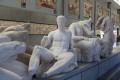 Statues in the new Acropolis Museum