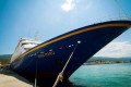 The Anna Maru Cruise Ship docked in the port