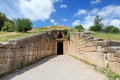 The Treasury of Atreus or Tomb of Agamemnon, an impressive 