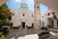 The inside of the Monastery of Panagia Tourliani