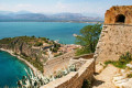 View of Nafplion from the top of Palamidi fortress