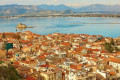 Panoramic view of the town of Nafplion