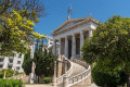 The National Library of Greece us a great example of neoclassical architecture
