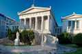 Neoclassical architecture at its finest in the National Library of Greece