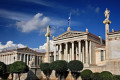 The University of Athens is a great example of neoclassical architecture