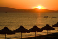 Romantic Sunset by the beach, Naxos island