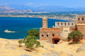 The Palamidi castle in Nafplion offers incredible view of the surrounding area