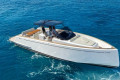 The Pardo38 is one of the luxurious vessels that can take you around the Athenian Riviera