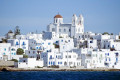 The village of Naoussa in Paros is a perfect example of Cycladic architecture