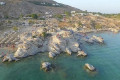 The rocky beach of Kolymbithres in Paros attracts numerous visitors every year