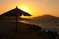 A golden sunset on Paros