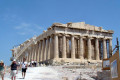 The imposing view of the Parthenon strikes you as you climb up the Acropolis