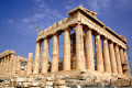 The Parthenon, an imposing monument overlooking the city