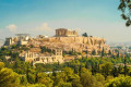 The hill of the Acropolis with Parthenon as its crowning jewel