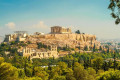 The hill of the Acropolis with Parthenon as its crowning jewel
