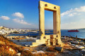 The Portara Gate in the coast of Naxos is the most iconic monument of the island