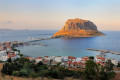 Approaching Monemvasia