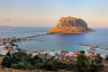 Portelo is the only entrance to Monemvasia
