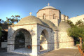 The Monastery of Profitis Elias in Santorini