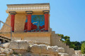 Remains of the palace of Knossos