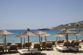 Organized beach in Mykonos