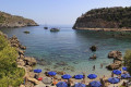The magnificent Anthony Quinn bay in Rhodes
