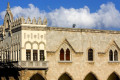 Medieval architecture on disply in the town of Rhodes