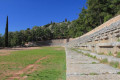 The ancient stadium in Delphi