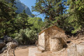 Church inside the gorge of Samaria in Crete