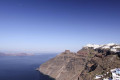 View of the Santorinian caldera from the village of Imerovigli