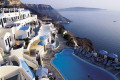 View of the caldera from the capital of Fira