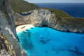 The Navagio Bay in Zakynthos