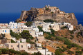 Panoramic view of Chora, the capital of Kythira