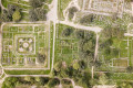 Aerial view of the Ancient Olympia complex