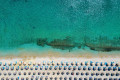 Aerial view of Kalafatis Beach