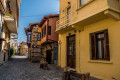 Strolling down the alleys of the town of Edessa in Macedonia