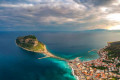 Panoramic view of Monemvasia 