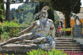 Ernst Herter's sculture of dying Achilles in Achilleion Palace, Corfu