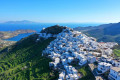 Panoramic view of Chora in Serifos